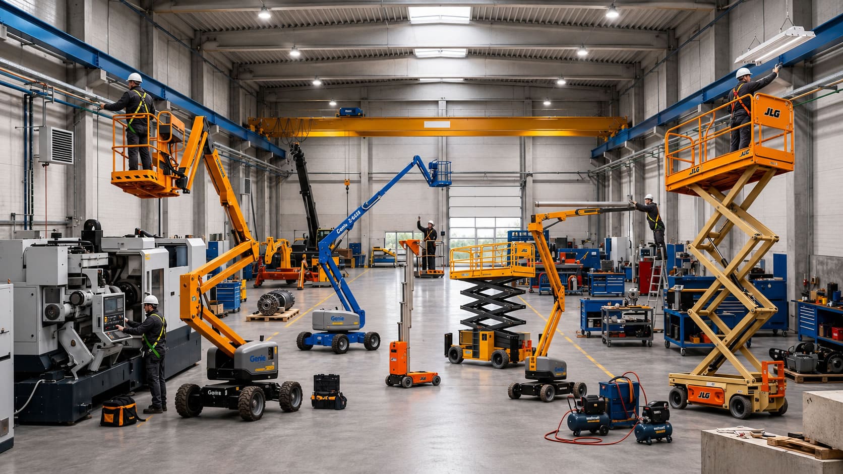 Plataformas para Manutenção Industrial